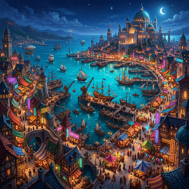 Azure Free Port Concept