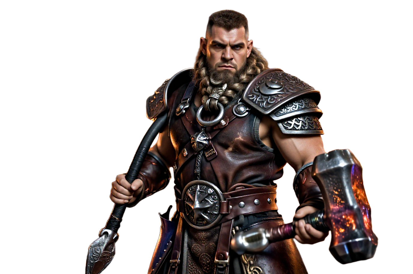 Hammer-born Dwarf Concept Art