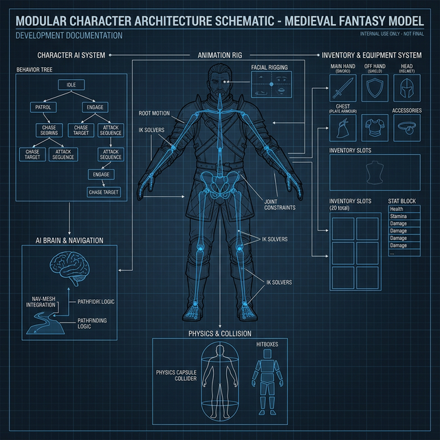 Pawn Architecture Schematic